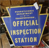 Inspection sign