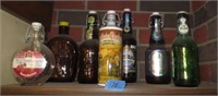 German beer bottles