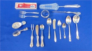 Silver Plate Pieces Child's Cutlery Set,