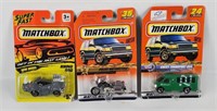 3 New Matchbox Vehicles