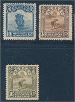 CHINA #258, #259 & #261 MINT FINE-VF HR