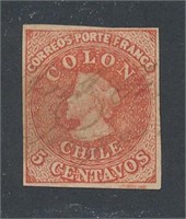 CHILE #3 USED FINE-VF