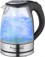 Megachef Stainless Steel Light Up Tea Kettle  1.7L