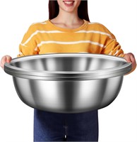 2 Pack 16 Quart Stainless Steel Mixing Bowls