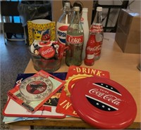 RETRO MISCELLANEOUS COKE PEPSI AND M&M LOT