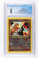 GRADED ENTEI POKEMON CARD