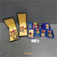 Assorted Military Medals