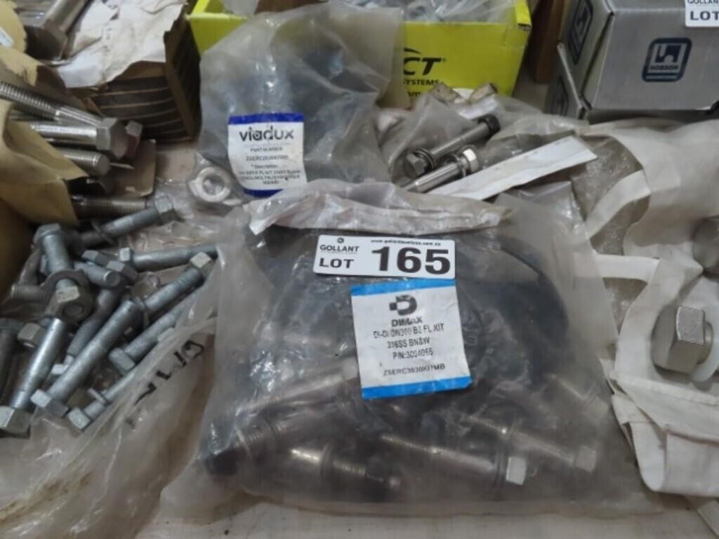 3 Packs of Various S/S Bolt Kits