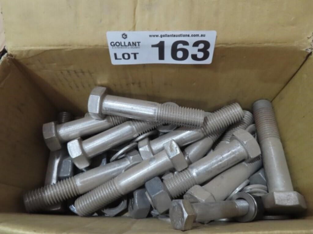 Qty of S/S Nuts, Bolts, Washers, 120mm