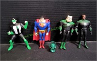 Superman & Green Lantern Action Figures