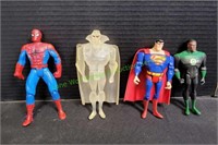 Spiderman, Superman & More Action Figures