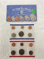 1991 US Mint Uncirculated Coin Set w/ Denver and
