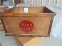 Bond Bread Wooden Box