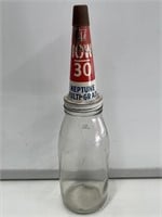 Neptune Tin Top on 1 Quart Bottle