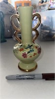Vintage Small Vase  Hand Painted 6 inches