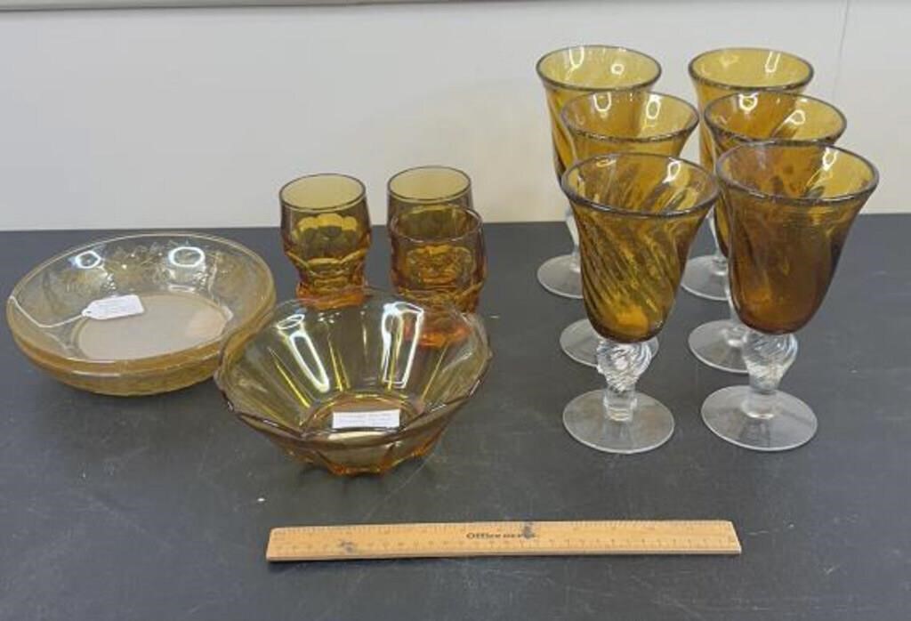 Amber Glassware