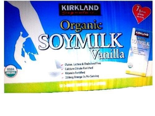 Kirkland Signature Organic VANILLA Soy Bev $46