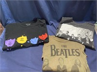 (3) Beatles T Shirts XL (2), XXL (1)