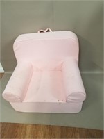 Small Kids Pink Foam Arm Chair 23x21x20in