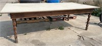 Large Table (96" x 49" x 29.9"H). NO SHIPPING