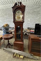 Vintage Herschede Grandfather Clock.
