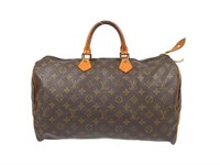 LOUIS VUITTON Monogram Speedy 40 Handbag