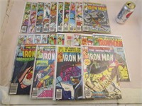 Lot de 24 comics IRON MAN des années 80