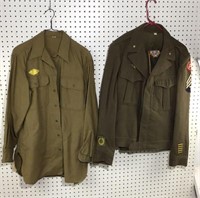 WWII Army Wool Dress Jacket, Pants,Etc.