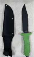 12" Tac Assault Knife W/sheath