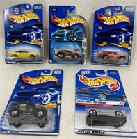 Lot Of 5 Brand New Hot Wheels