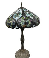 26 “ Stained Leaded Glass Lamp