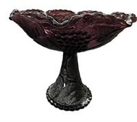 8 “ x 10 “ Purple Pedestal Bowl