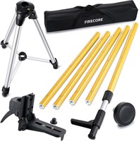 Firecore 12 Ft. Laser Level Pole with Tripod