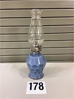 Baby Blue Oil Lamp