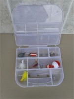 F1) Small Tackle Box, with some Tackle