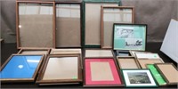 Box 21 Picture Frames - Various Style & Sizes