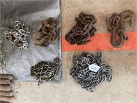 6 Lots of Assorted Log Chain