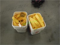 160 Cow Ankle Bands- Yellow