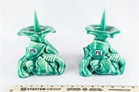 Pair of Pottery 2513 Ring Holders
