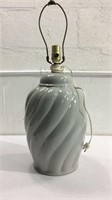Gray Ceramic Table Lamp M14B