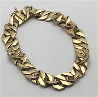 Italy 14k Gold Bracelet
