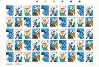 Christmas Season's Greetings Stamps