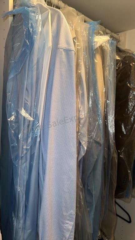 Men’s Dry Cleaned Dress Shirts XL