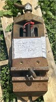(BA) 8” Jaw Machinist Vise - 24” Total