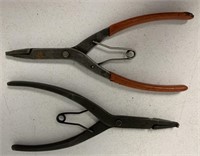 2 Snap-on Snap Ring Pliers
