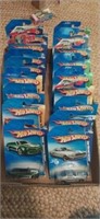 Lot with variety of new hot wheels