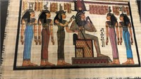 Egyptian Papyrus Painting