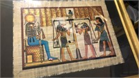 Egyptian Papyrus Painting