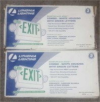 Lithonia LED exit signs- 2