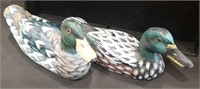(2) decorative ducks